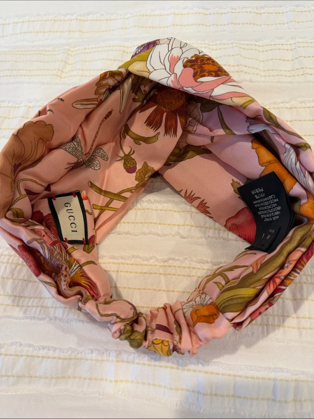 Gucci designer silk